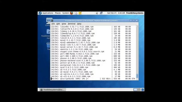 fedora12 terminal install packages.avi смотреть онлайн