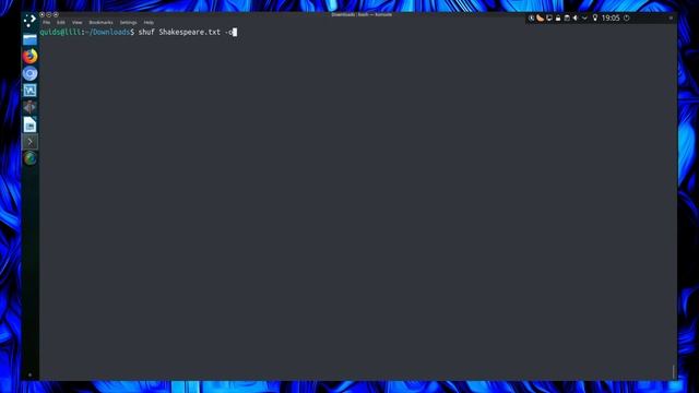Linux Terminal Basics: Shuffling Files with shuf смотреть онлайн