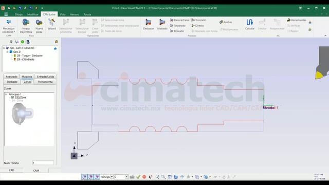 Conoce FikusSt Torno / An overview of FikusSt Lathe смотреть онлайн