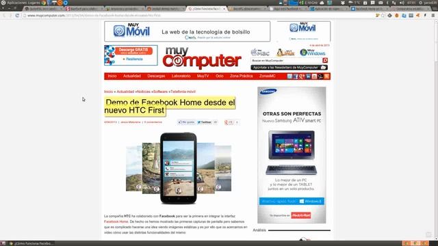 NOTICIAS 05-04-2013 UBUNTU LINUX UBUNTU смотреть онлайн