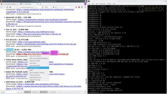 LFS 9.0 on Ubuntu 19.04 Part 1 of 7 смотреть онлайн