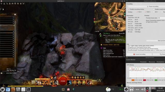 GW2 Linux GTX960 смотреть онлайн