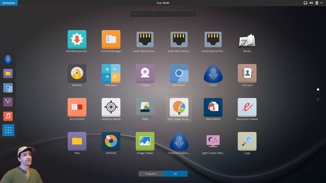 Checking out Antergos 17.3 Gnome смотреть онлайн