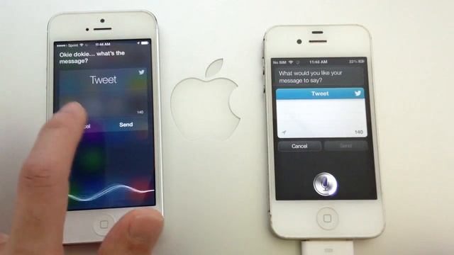 Siri IOS 7 Vs Siri IOS 6