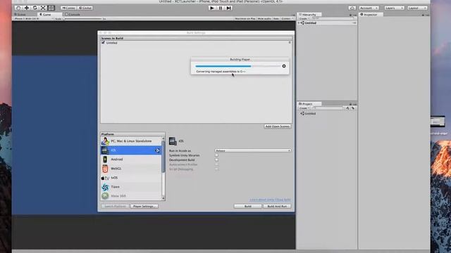 How To Convert Unity to IOS game/application смотреть онлайн
