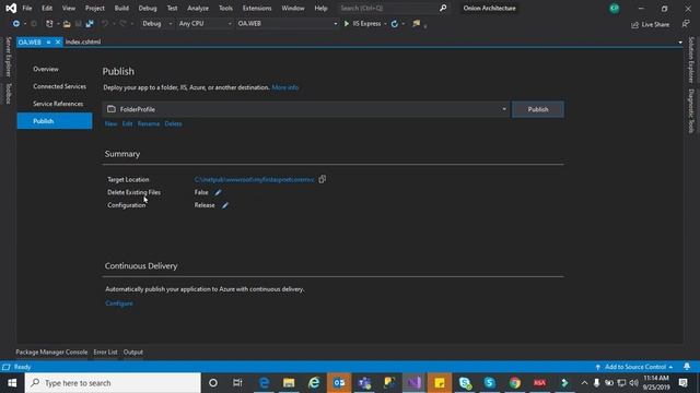 publish and deploy asp.net core mvc on iis смотреть онлайн
