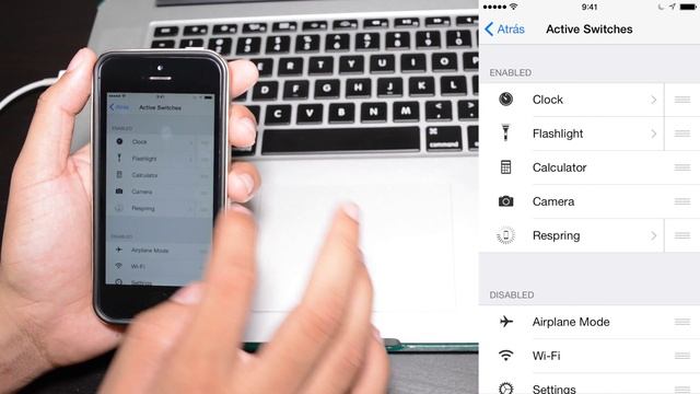 Como cambiar y agregar iconos al Control Center en iOS смотреть онлайн