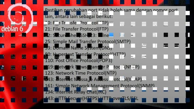 KONFIGURASI REMOT SSH DEBIAN 6 смотреть онлайн
