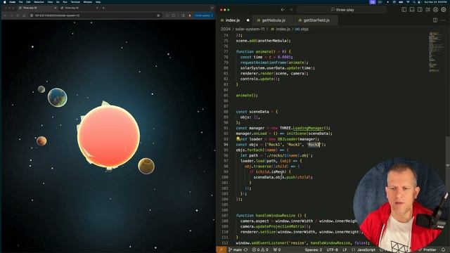 Build the Solar System with Three.js смотреть онлайн