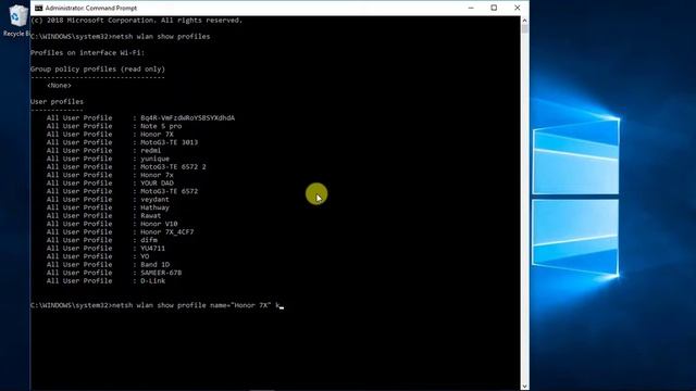 CHECK PASSWORD OF SAVED WIFI NETWORK IN WINDOWS 10 | EASIEST WAY 🔥 смотреть онлайн