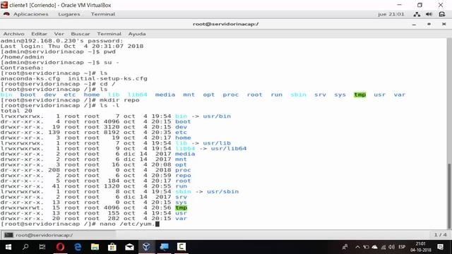 Clase 1 cliente servidor redhat linux смотреть онлайн