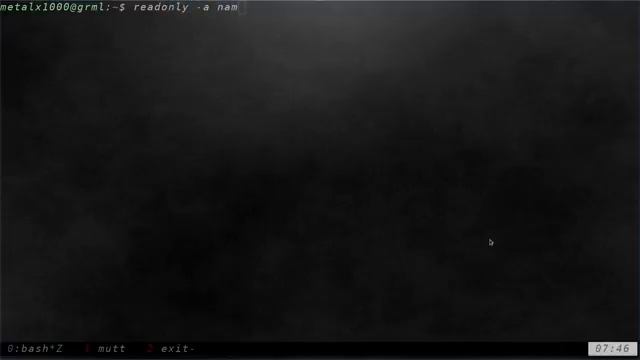 12 Readonly Arrays in the Linux Shell Tutorial смотреть онлайн