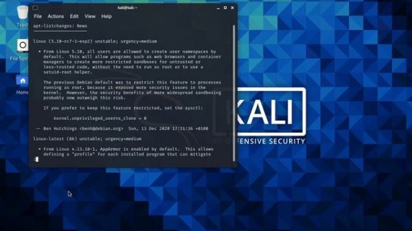 How to update, upgrade kali linux