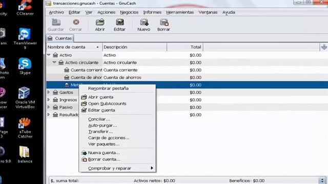 Funcionamiento de Gnucash español смотреть онлайн