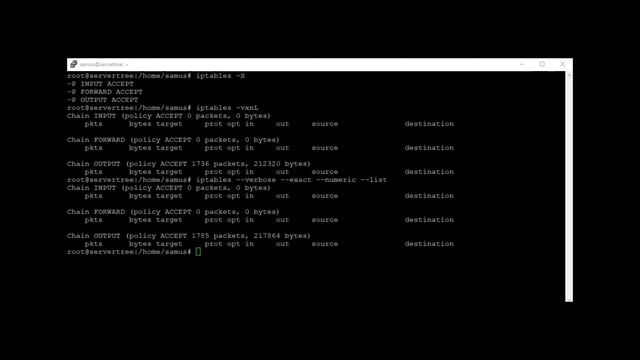 02-Netfilter/Iptables: Listar reglas del firewall смотреть онлайн