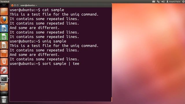 Linux Tutorials | uniq command | GeeksforGeeks смотреть онлайн
