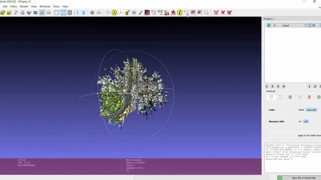 03 - 3D mesh using Colmap and Meshlab (Photogrammetry 3/3) смотреть онлайн