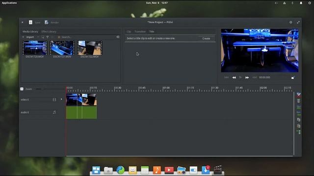 Basic Linux Video Editing With Pitivi and Elementary OS смотреть онлайн