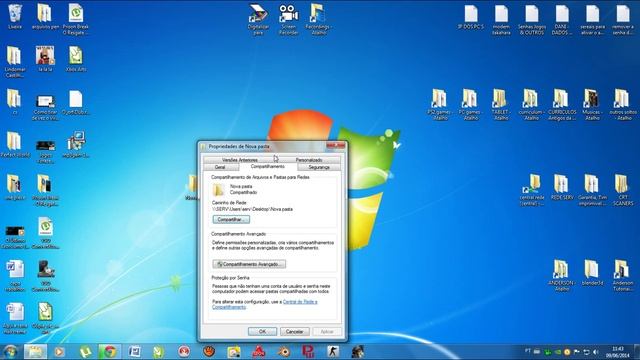 Compartilhar impressora, computadores ou pastas em rede смотреть онлайн