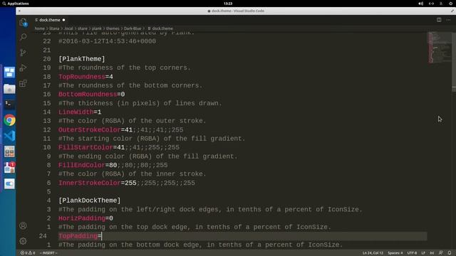How create a theme for Plank dock in Linux смотреть онлайн