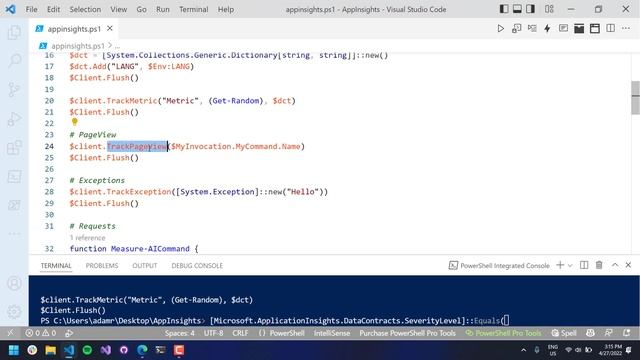 Using Application Insights to Log PowerShell Scripts смотреть онлайн
