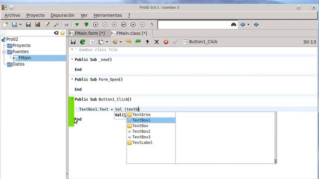 Programacion en linux Gambas3 [Visual Basic] [Parte 2] смотреть онлайн