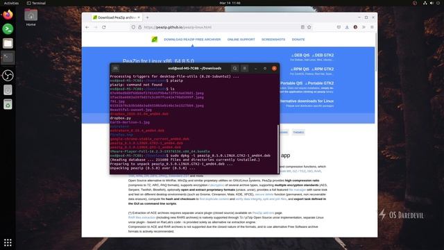 How to Install PeaZip on Ubuntu System 2022 смотреть онлайн