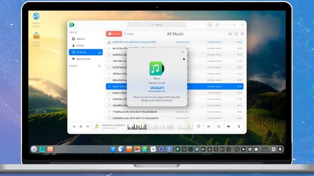 deepin 20.8 - Beautiful, faster and smoother - Desktop Tour смотреть онлайн