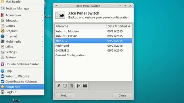 Xfce Panel Switch Defaults смотреть онлайн