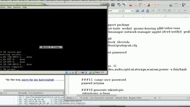 how to installing arch linux without internet connections смотреть онлайн