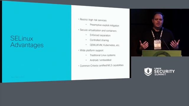 Overview and Recent Developments: SELinux - Paul Moore, Cisco смотреть онлайн