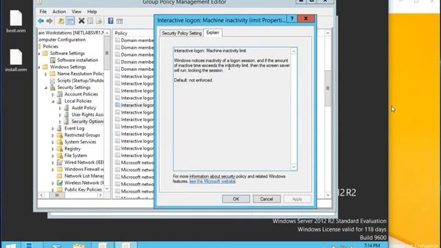 Group Policy Interactive Login Options смотреть онлайн