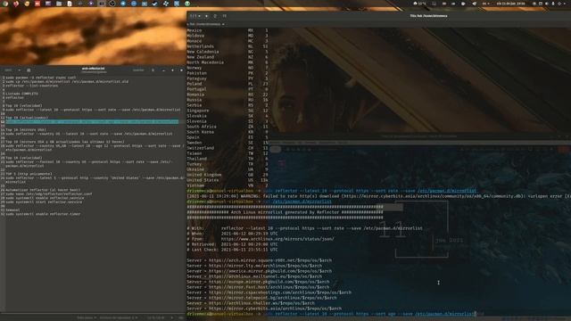 8 formas de optimizar tu #mirrorlist en #Arch #Linux смотреть онлайн