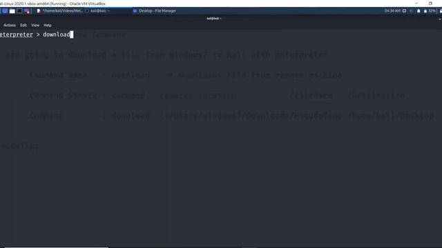 Meterpreter download command смотреть онлайн