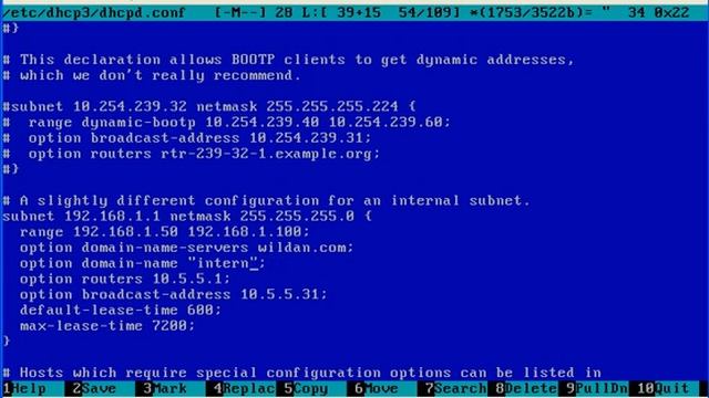 Tutorial Debian Server 5 Setting DHCP.avi смотреть онлайн
