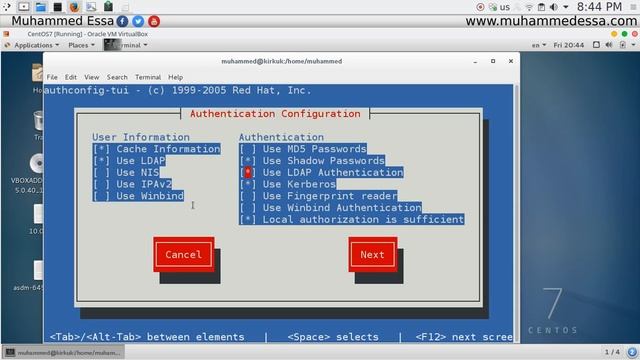 8 RHCE7 Configuring External Authentication and Authorization смотреть онлайн