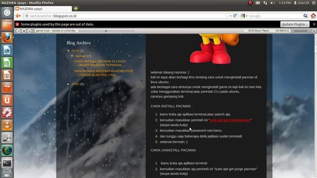 tutorial install pacman di linux ubuntu dengan terminal смотреть онлайн