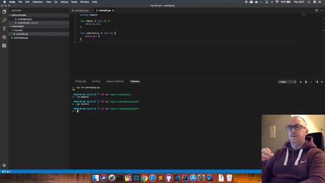 GO TUTORIAL - PACKAGING смотреть онлайн