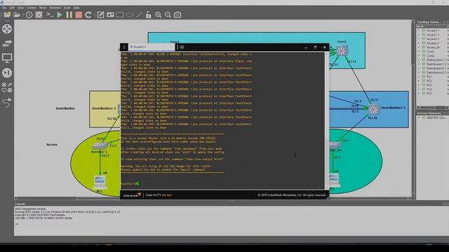 VLAN, DHCP, GNS3 смотреть онлайн