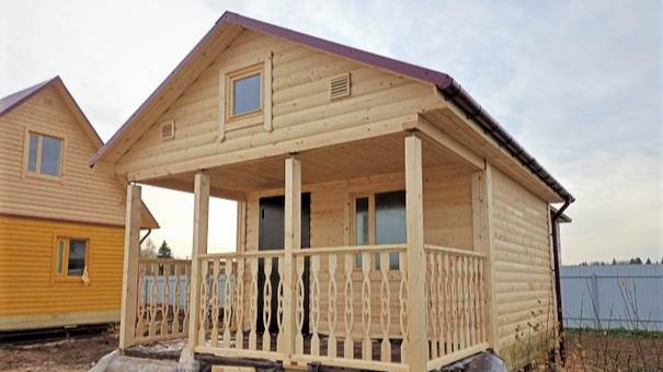 С пылу, с жару, с лёгкого пару! Небольшая, удобная баня в Истре из сухого бруса за 10 дней под ключ смотреть онлайн