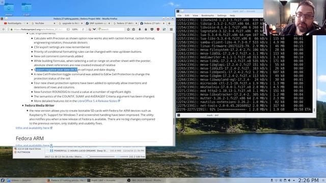 Upgrading to Fedora 27! смотреть онлайн