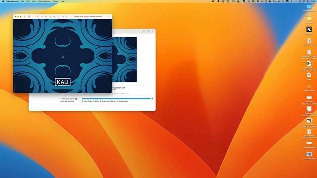 Kali Linux Purple 2023.1 on macOS Ventura смотреть онлайн