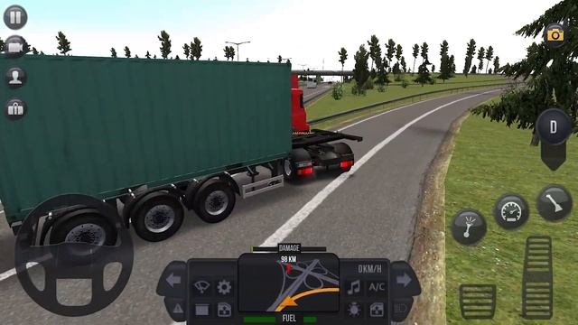 Truck Simulator: Ultimate - Transporting container and Driving to raffinerie! IOS Android gameplay смотреть онлайн