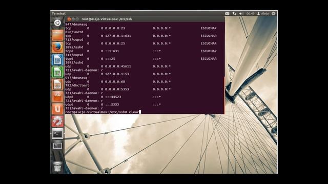 Configuración E Instalación servicio SSH en Ubuntu 12.04 (VirtualBox) смотреть онлайн
