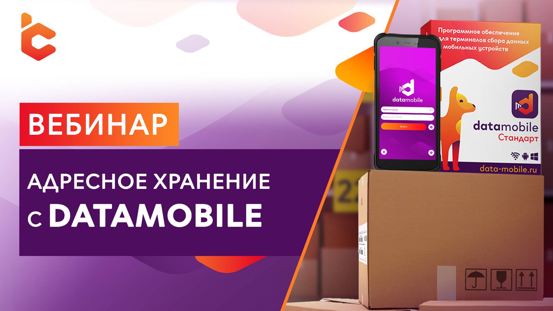 Вебинар «Адресное хранение с DataMobile» смотреть онлайн