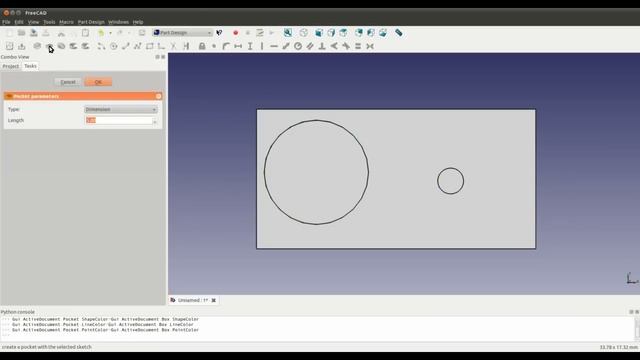 FreeCAD TurboTute - Pockets & Pads смотреть онлайн