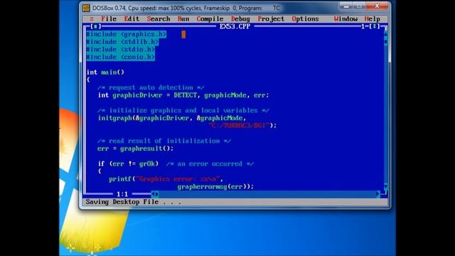 #76 setwritemode - Built-in function in C graphics.h смотреть онлайн