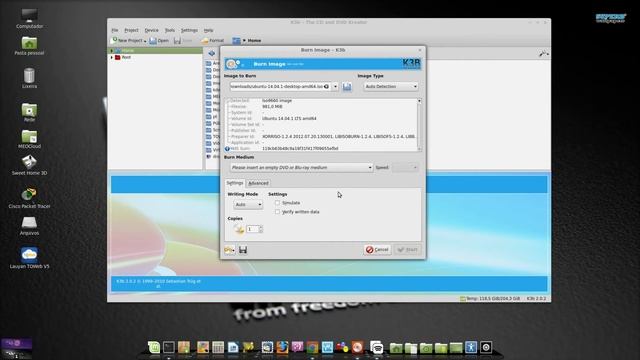 Gravação da ISO do GNU/Linux Ubuntu Desktop em CD ou DVD - Aula-013 смотреть онлайн