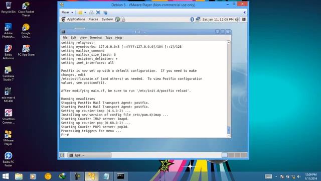 Konfigurasi DNS, MAIL dan WEBMAIL SERVER pada Debian 5 3 Jobsheet and Tutorial смотреть онлайн