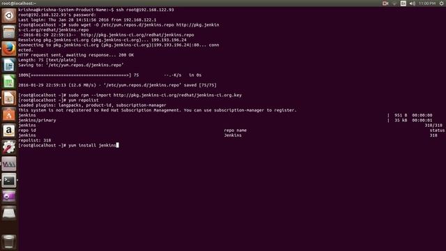 Jenkins Installation_RHEL 7 смотреть онлайн